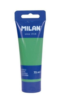 Farba akrylowa w tubce 75ml trawiasta zieleń MILAN