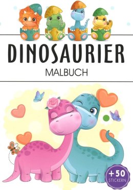 Dinosaurier. Malbuch