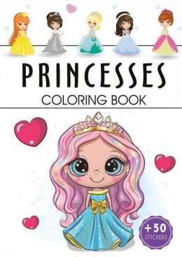 Princesses. Coloring book
