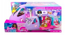 Barbie Lotnicza przygoda Samolot+Lalka HCD49