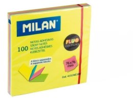 Karteczki samoprzylepne 76x76 /100K 4 kolory MILAN