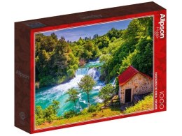 Puzzle 1000 Chorwacja, Wodospady Krka