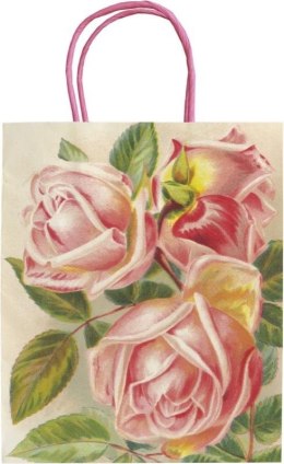 Torebka ozdobna A5 STBAG140 Różowe róże