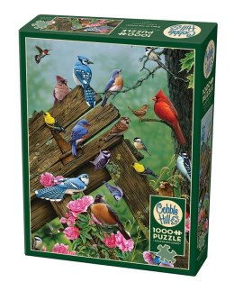 Puzzle 1000 Ptaki leśne