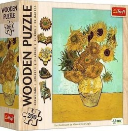 Puzzle drewniane 200 Słoneczniki TREFL
