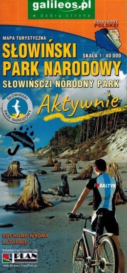 Mapa tur. - Słowiński Park Narodowy 1:40 000 lam