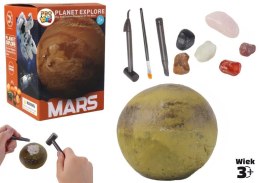 Wykopaliska minerałów planeta Mars