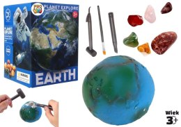 Wykopaliska minerałów planeta Ziemia