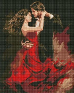 Diamentowa mozaika - Tango miłości 40x50cm