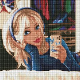 Diamentowa mozaika - Ulubione selfie 40x40cm