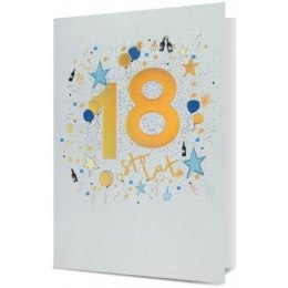Karnet B6 Urodziny 18