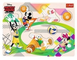 Puzzle medium drewniane - Mickey & Friends TREFL